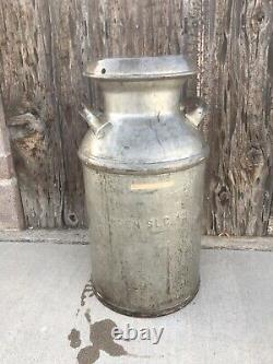 100 Yr. Old Arden SLC Vintage Milk Can Jug (Rare)