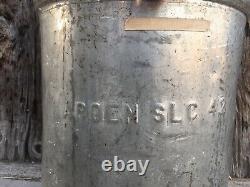 100 Yr. Old Arden SLC Vintage Milk Can Jug (Rare)