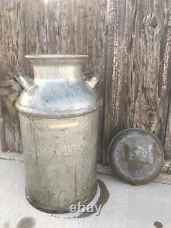 100 Yr. Old Arden SLC Vintage Milk Can Jug (Rare)