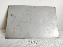 1920 Vintage Rare Advertising Rj Forhans Tooth Paste Tin Sign New York USA TS392