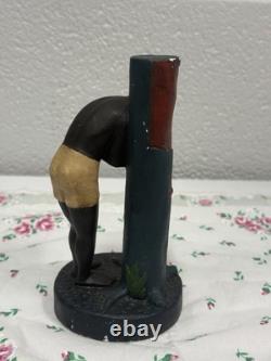1920s-30s Rare Vintage Fire stone Advertising Figure