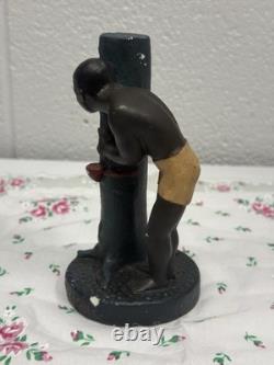1920s-30s Rare Vintage Fire stone Advertising Figure