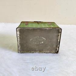 1920s Vintage B Rigold & Bergmann London Litho Advertising Tin Box Rare TB268