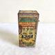1920s Vintage D. Macropolo Cigarette Advertising Tin Box Rare Collectible T146