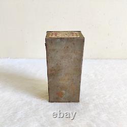 1920s Vintage D. Macropolo Cigarette Advertising Tin Box Rare Collectible T146