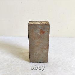 1920s Vintage D. Macropolo Cigarette Advertising Tin Box Rare Collectible T146