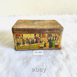 1920s Vintage Thackers Ink Advertising Tin England Royal Collectible Rare TN122