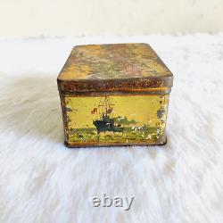 1920s Vintage Thackers Ink Advertising Tin England Royal Collectible Rare TN122