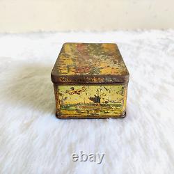 1920s Vintage Thackers Ink Advertising Tin England Royal Collectible Rare TN122