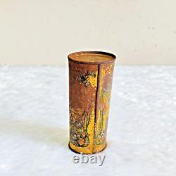 1920s Vintage The Meabub Bouquet Advertising Tin Box Old Collectible Rare TN128