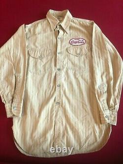 1930-40's, Coca-Cola, Delivery Uniform (Shirt & Hat) RARE / Vintage