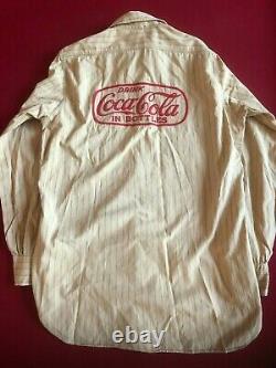 1930-40's, Coca-Cola, Delivery Uniform (Shirt & Hat) RARE / Vintage