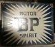 1930's Old Antique Vintage Rare BP Spirit Motor Oil Porcelain Enamel Sign Board