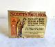 1930s Vintage Scott's Emulsion Advertising Metal Sign Rare Collectible Old TS533