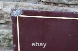 1936 EDWARD VIII Genuine RARE Vintage ENAMEL MINISTRY OF LABOUR AGENCY SIGN