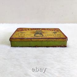 1940 Vintage Gas Light Mantle Advertising Litho Tin Box Old Rare Collectible T39