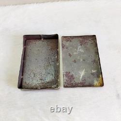 1940 Vintage Gas Light Mantle Advertising Litho Tin Box Old Rare Collectible T39