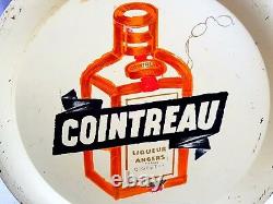 1940s Vintage Cointreau Liqueur Angers Advertising Tin Tray France Rare T1072