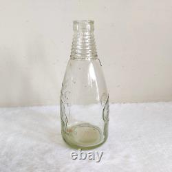 1940s Vintage Esso Elephant Kerosene Clear Glass Bottle Rare Collectible 1 Litre