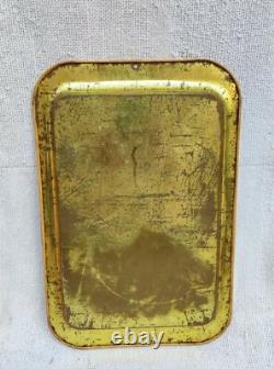 1940s Vintage Hazeline Snow Advertising Litho Tin Beauty Tray England Rare T910