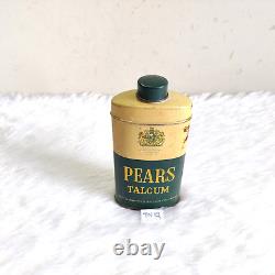 1940s Vintage Pears Lavender Talcum Powder Advertising Tin Box London Rare TN11