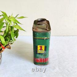 1950 Vintage Banana Tree Copal Varnish Advertising Tin Box Rare Collectible T437