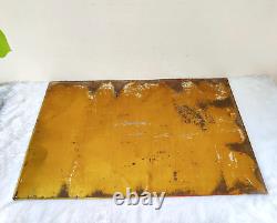 1950 Vintage Phillips Bicycles Advertising Litho Tin Sign Rare Collectible TS433