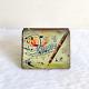 1950s Vintage Olympic Fountain Pens Advertising Tin Box Collectible Rare TI127