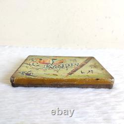 1950s Vintage Olympic Fountain Pens Advertising Tin Box Collectible Rare TI127