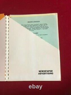 1960's, McDonald's Advertising Manual (Rare) Vintage (SPEEDEE Logo)