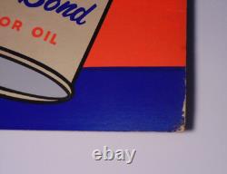 1960s RARE OLD VINTAGE MFA OIL SIGN OIL CAN ADVERTISING SIGN MFA GOLD BOND OIL
