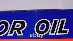 1960s RARE OLD VINTAGE MFA OIL SIGN OIL CAN ADVERTISING SIGN MFA GOLD BOND OIL