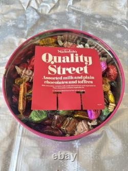 1980s Vintage Quality Street Chocolates & Retro Mackintosh Tin Ultra Rare Find