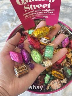 1980s Vintage Quality Street Chocolates & Retro Mackintosh Tin Ultra Rare Find