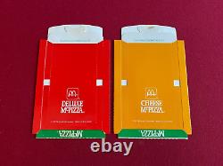 1987, McDonald's, McPizza (2) Un-Used Packages (RARE) Vintage