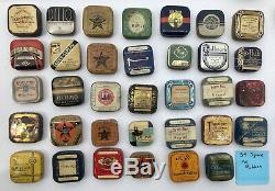 210! TIN Bonanza Vintage & Rare Typewriter Ribbon & Household Tin Can Collection