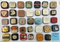 210! TIN Bonanza Vintage & Rare Typewriter Ribbon & Household Tin Can Collection