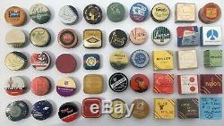 210! TIN Bonanza Vintage & Rare Typewriter Ribbon & Household Tin Can Collection