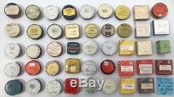 210! TIN Bonanza Vintage & Rare Typewriter Ribbon & Household Tin Can Collection