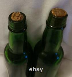 2 RARE Vintage Stone's Advertising Miniature Wine Bottles -Orange & Blackcurrent
