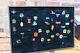 35 Vintage Lapel Pins including dr oetker, SHELL ECT Rare advertising pins