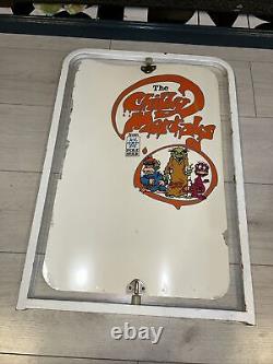 70's/80's Vintage Retro Ice Cream Shop Advertising Sign Not Enamel Metal Rare