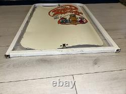 70's/80's Vintage Retro Ice Cream Shop Advertising Sign Not Enamel Metal Rare