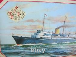 8 x Rare Vintage Original Tin Advertising Sample Plates Cadburys Burtons Bensons