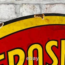 AEROSHELL Enamel Sign 15.7x11.8 (40x30cm) Unique Vintage Motor Oil Rare Signage