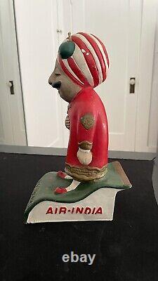 AIR INDIA Rare Vintage Advertisement Figurine