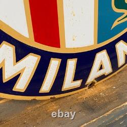 ALFA ROMEO Enamel Sign 23.6x15.7 (60x40cm) Nice Rare Vintage Street Garage Sign
