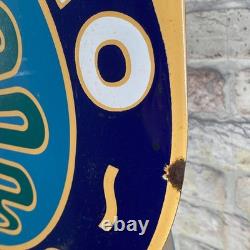 ALFA ROMEO Enamel Sign 23.6x15.7 (60x40cm) Nice Rare Vintage Street Garage Sign