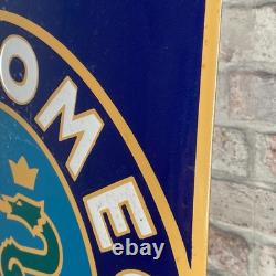 ALFA ROMEO Enamel Sign 23.6x15.7 (60x40cm) Nice Rare Vintage Street Garage Sign