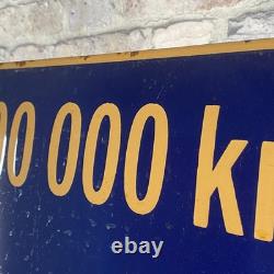 ALFA ROMEO Enamel Sign 23.6x15.7 (60x40cm) Nice Rare Vintage Street Garage Sign